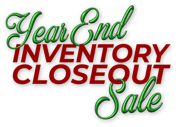 Year End Inventory Closeout Sale Logo