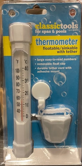 Thermometer – Floatable/Sinkable with Tether