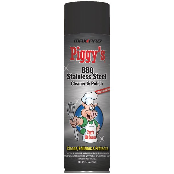 Piggy’s BBQ Stainless Steel Cleaner & Polish