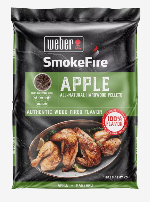 Weber Apple All-Natural Hardwood Pellets