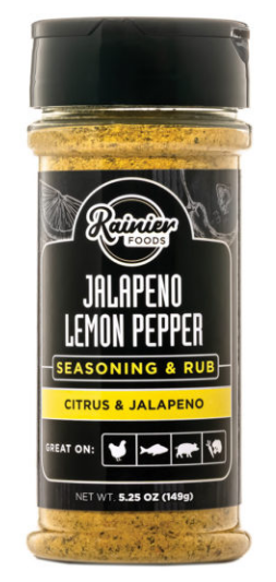 Rainier Foods Jalapeno Lemon Pepper Seasoning & Rub