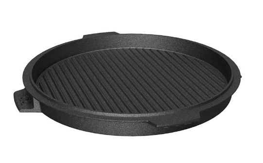 Big Green Egg Dual-Sided Cast Iron Plancha Griddle 10.5″