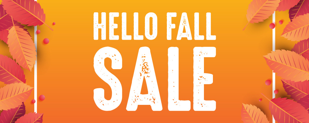 Hello Fall Sale