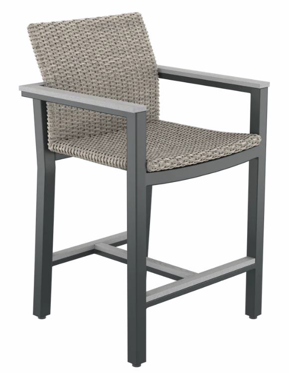 Infinitree Vail Hot Tub Bar Chair – Weathered Teak (grey)