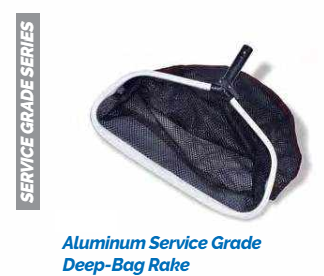 thumbnail interactive-video image 1 of Aqua Select Pro-Series Deep Bag Leaf Rake For Above Ground & In-Ground Pools 1 of 5